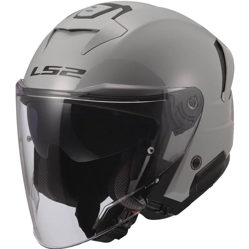 Åben motorcykelhjelm LS2 OF618 Verso II Solid nardo grå