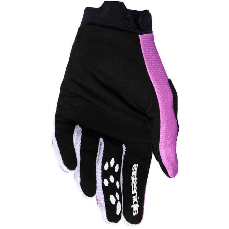Motocrosshandsker Alpinestars Stella Full Bore V2 Dame, Lilla-Hvid-Sort