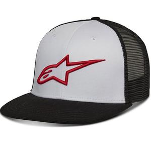 Alpinestars Corp Trucker-kasket hvid-sort-rød