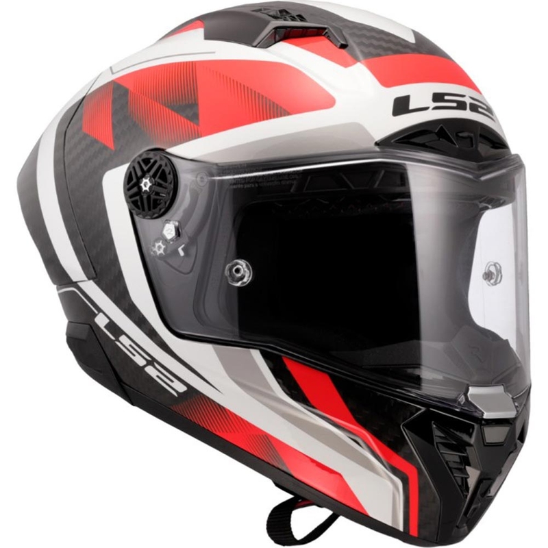 Integralhjelm LS2 FF805 Thunder C GP Aero Raute hvid-rød