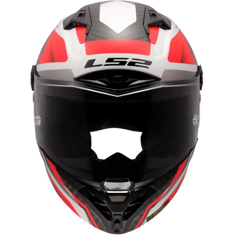 Integralhjelm LS2 FF805 Thunder C GP Aero Raute hvid-rød