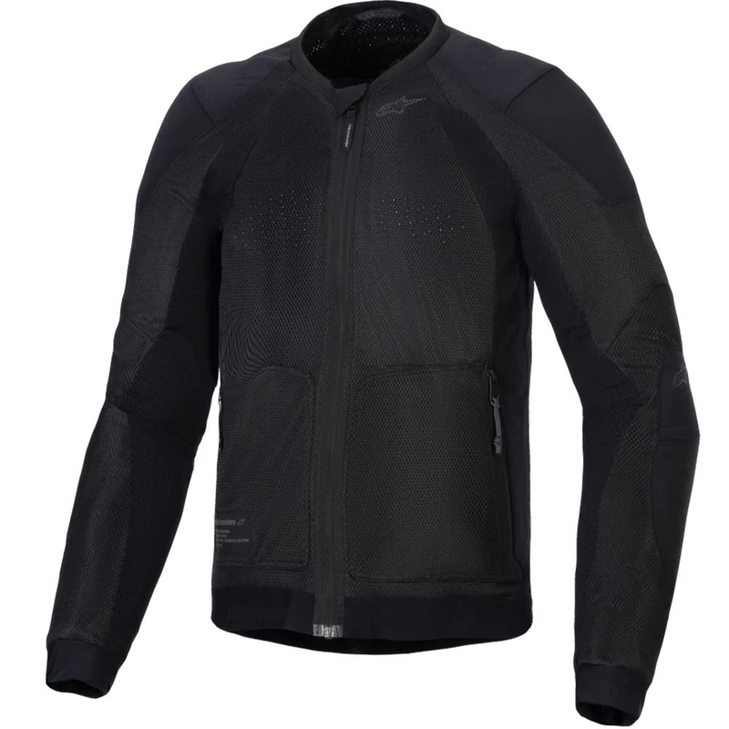 Alpinestars TROOP-AIR PRO motorcykeljakke sort-sort