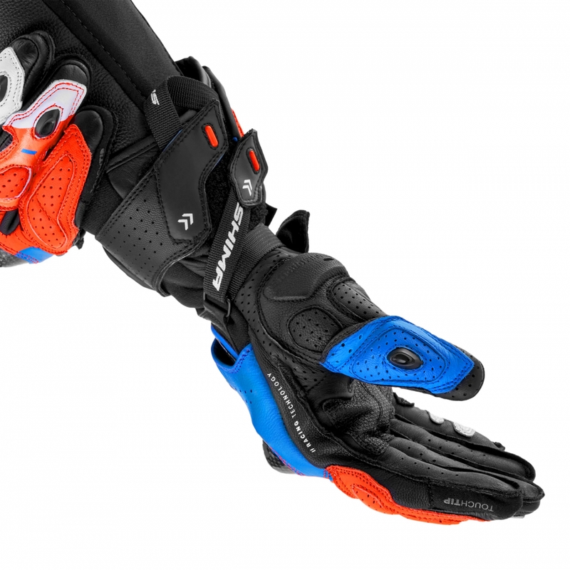 Shima RS-3 motorcykelhandsker blå