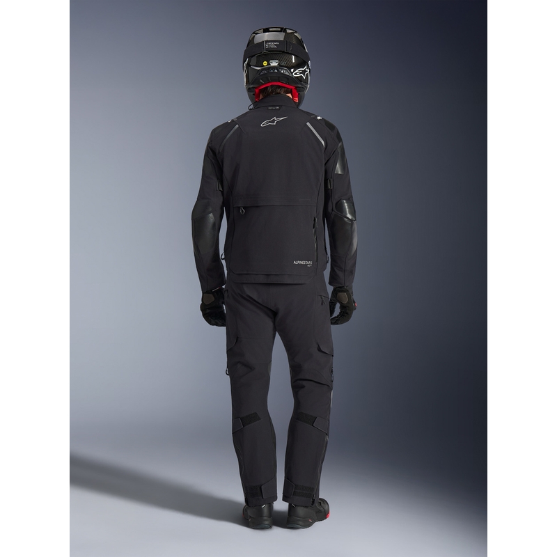 Alpinestars Andes PRO Drystar XF motorcykeljakke sort-mørkegrå