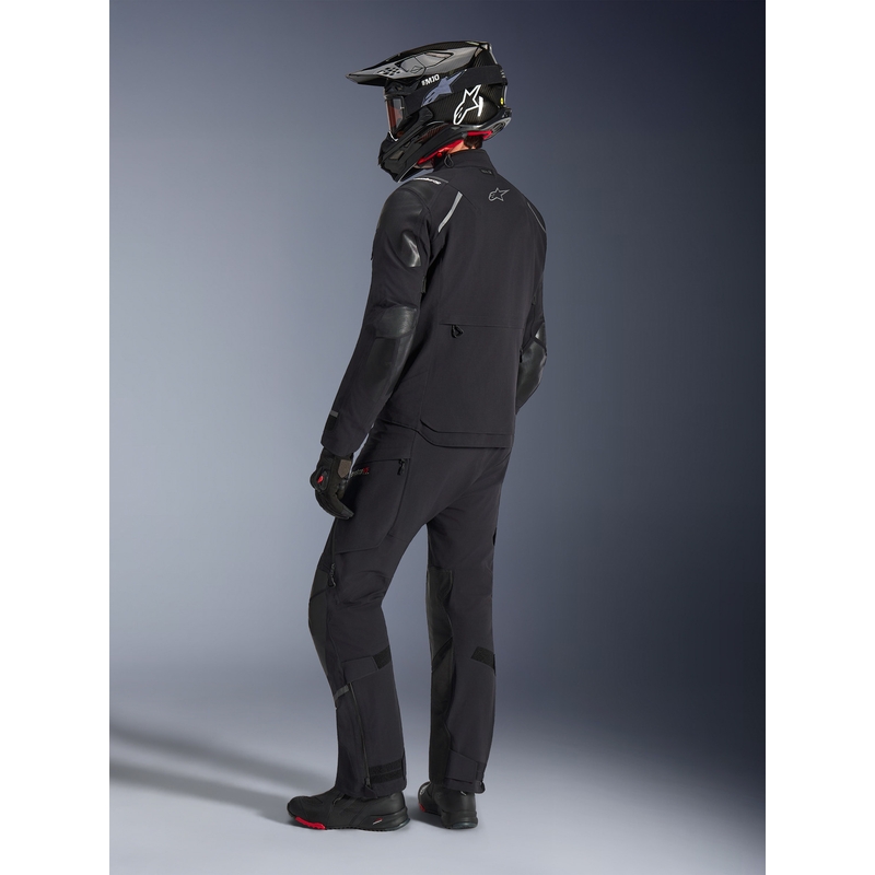 Alpinestars Andes PRO Drystar XF motorcykeljakke sort-mørkegrå