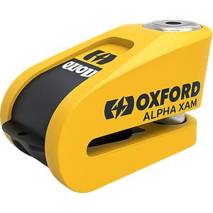 Oxford Alpha Alarm XA14 skivebremselås gul-sort