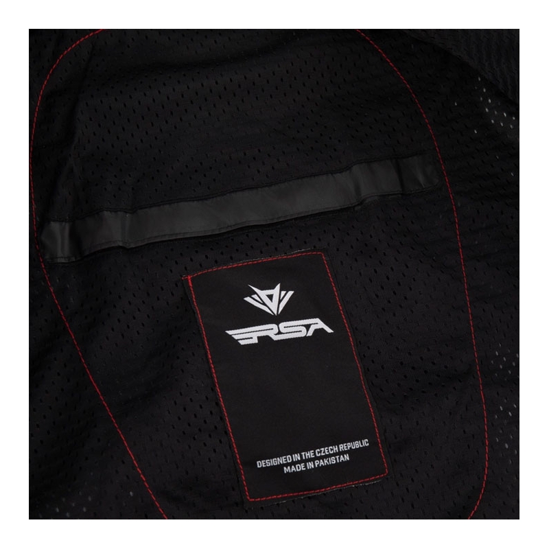 RSA Wasp dame motorcykeljakke hvid-sort-pink
