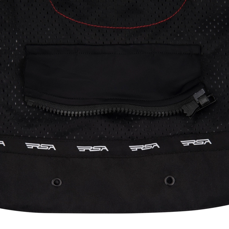 RSA Wasp dame motorcykeljakke hvid-sort-pink