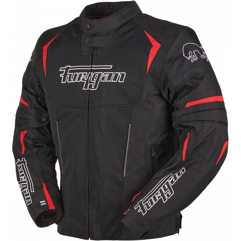 Furygan Ultra Spark Vented 3 in 1 rød og sort motorcykeljakke
