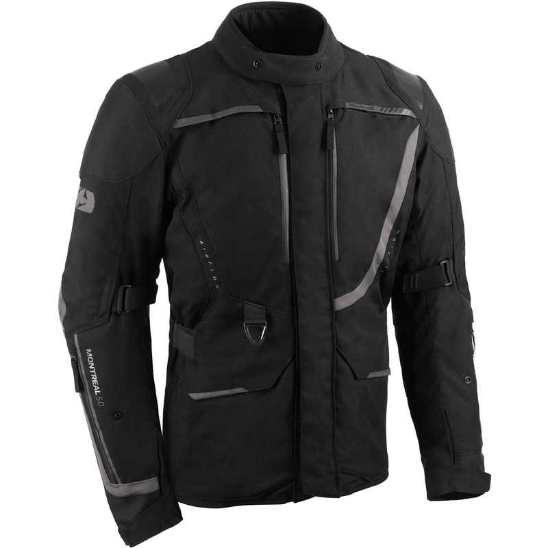 Oxford Montreal 5.0 motorcykeljakke sort