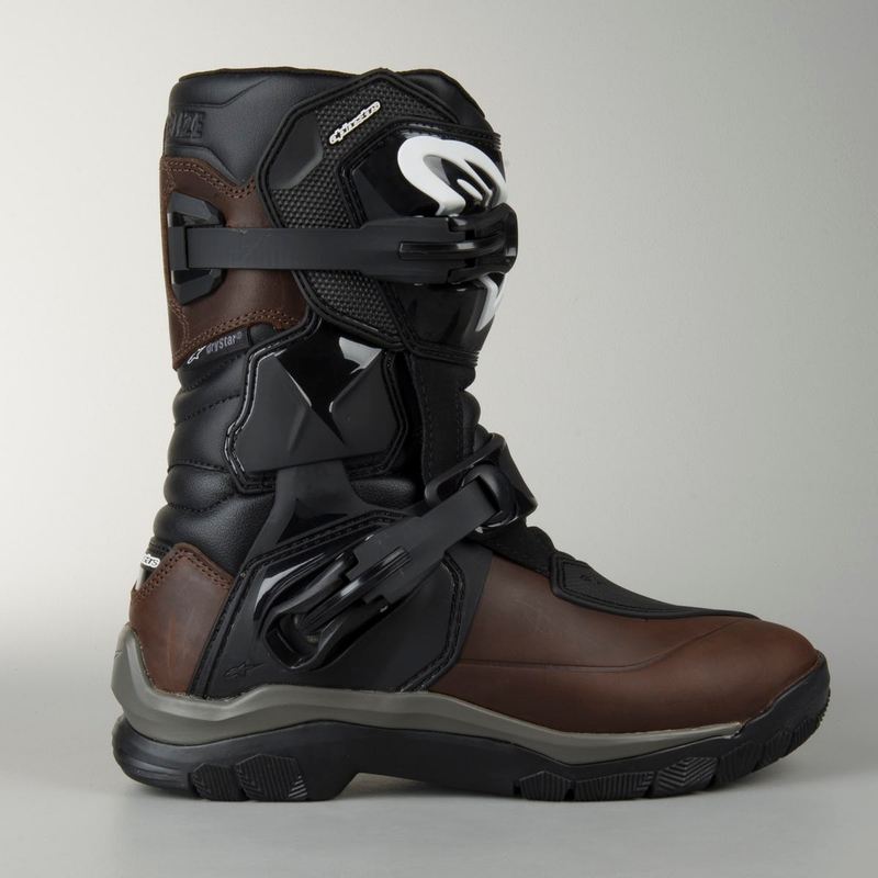 Alpinestars Belize Oiled Drystar brune motorcykelstøvler