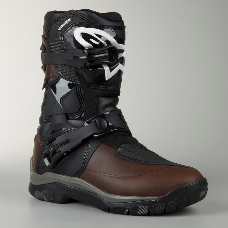 Alpinestars Belize Oiled Drystar brune motorcykelstøvler