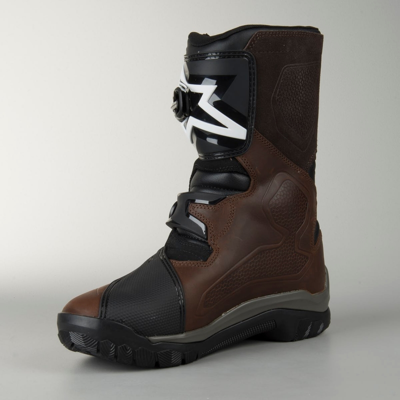 Alpinestars Belize Oiled Drystar brune motorcykelstøvler
