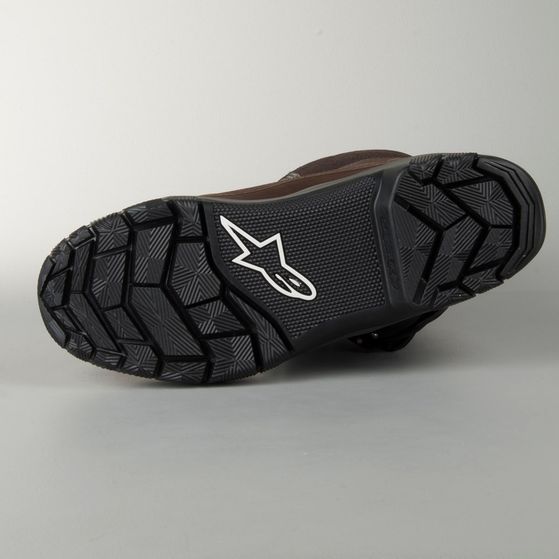 Alpinestars Belize Oiled Drystar brune motorcykelstøvler