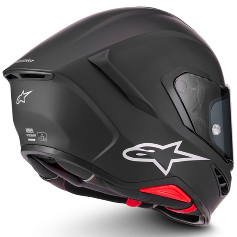 Alpinestars S-R7 Solid fullface motorcykelhjelm, matsort