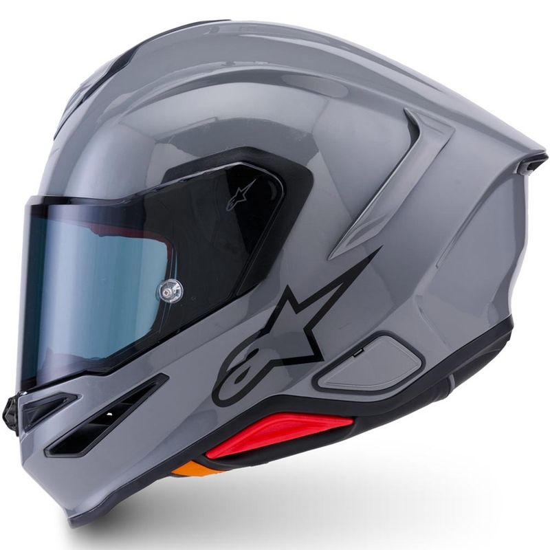 Alpinestars S-R7 Solid fullface motorcykelhjelm grå