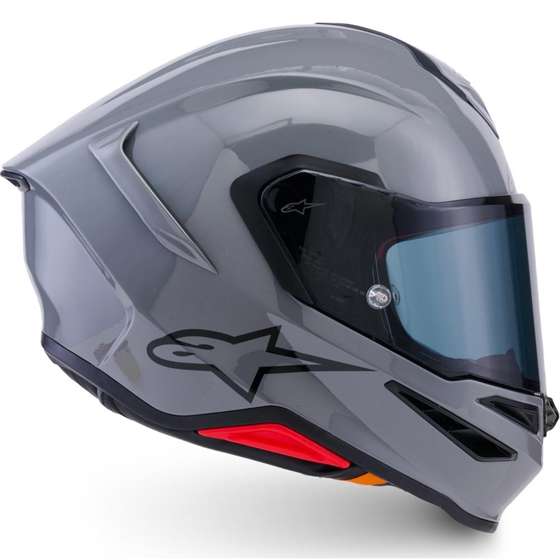 Alpinestars S-R7 Solid fullface motorcykelhjelm grå