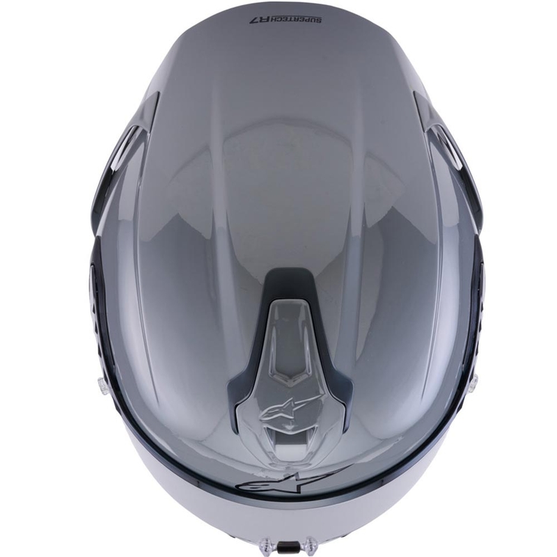 Alpinestars S-R7 Solid fullface motorcykelhjelm grå