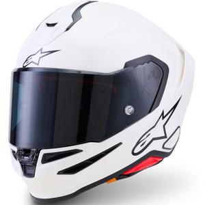 Alpinestars S-R7 Solid fullface motorcykelhjelm hvid