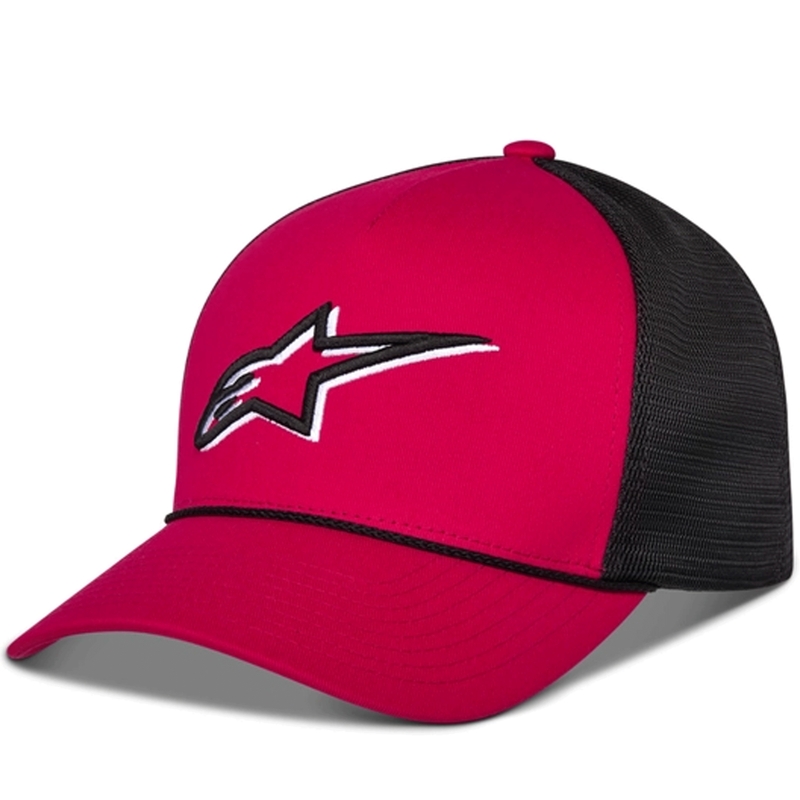 Alpinestars Ageless Shadow Trucker Kasket rød-sort