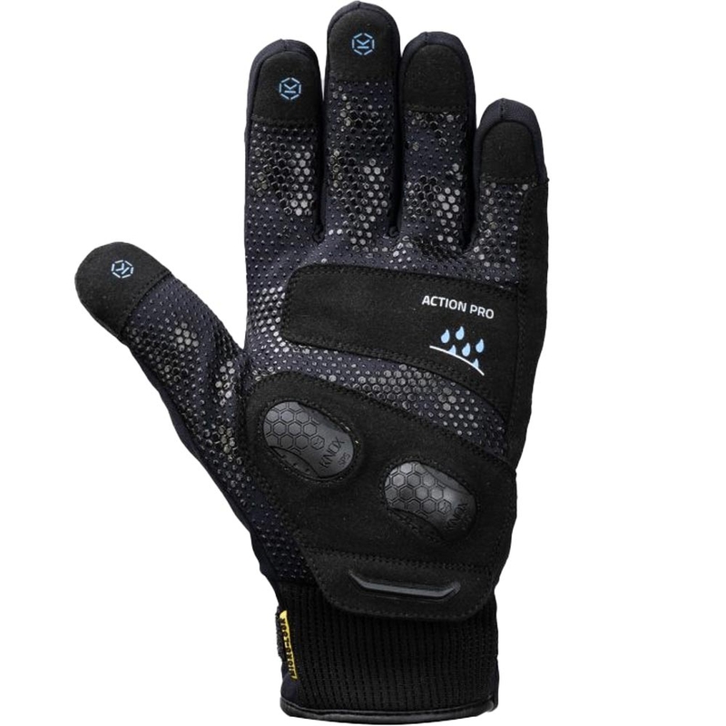 Knox Action PRO Vandtætte Motorcykelhandsker Sort