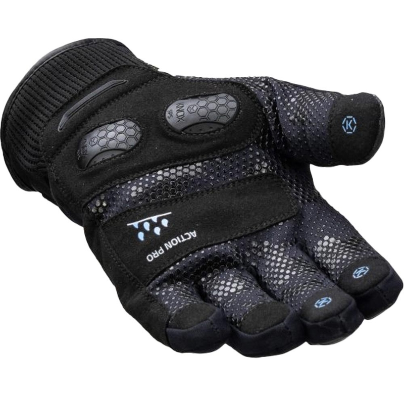 Knox Action PRO Vandtætte Motorcykelhandsker Sort