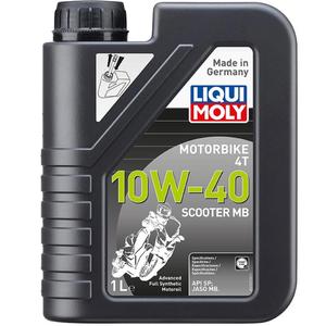 Syntetisk motorolie LIQUI MOLY Motorcykel 4T 10W40 Scooter MB 1 l