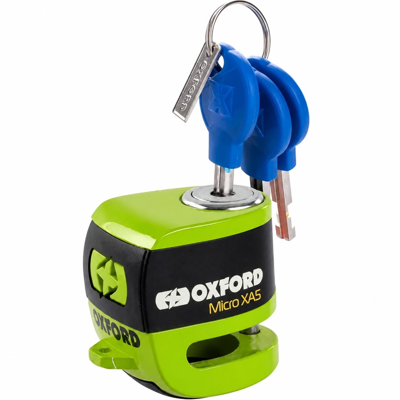 Oxford Micro XA5 Skivebremselås - Limited Edition Grøn