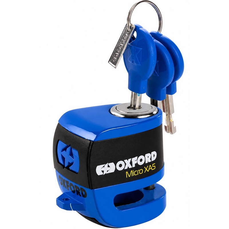 Oxford Micro XA5 Skivebremselås - Limited Edition Blå