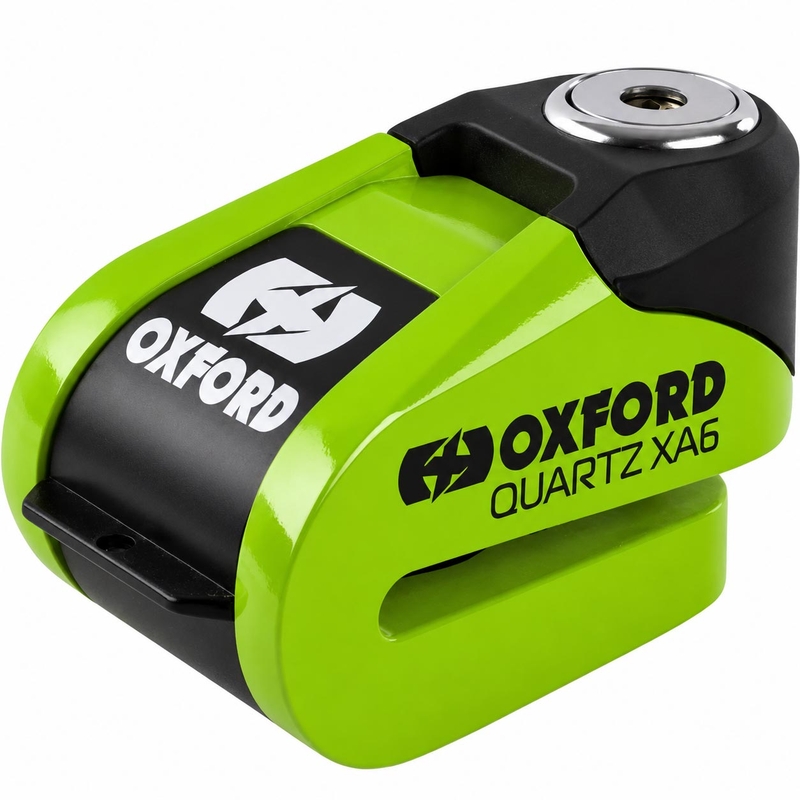 Oxford Quartz Alarm XA6 Skivebremselås - Limited Edition Grøn