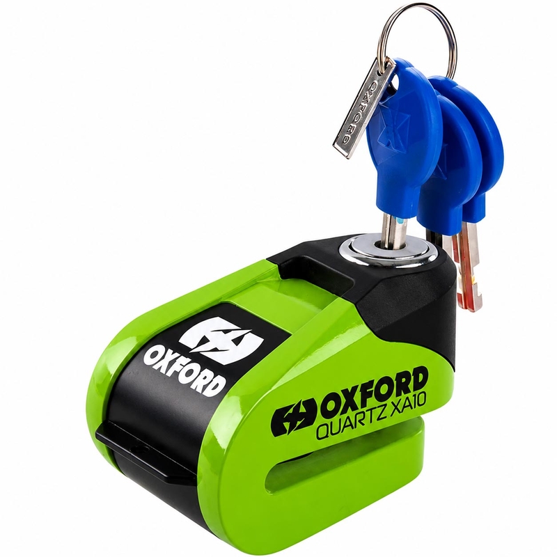 Oxford Quartz Alarm XA10 skivebremselås - Limited Edition grøn