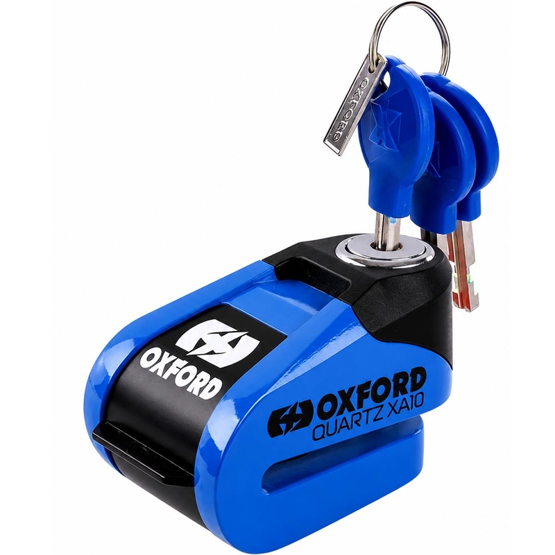 Oxford Quartz Alarm XA10 skivebremselås - Limited Edition blå