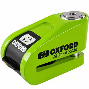 Oxford Alpha Alarm XA14 Skivebremselås - Limited Edition Grøn