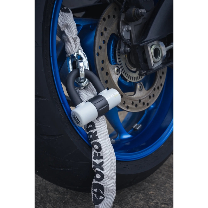 Oxford HD motorcykelkædelås - limited edition grå