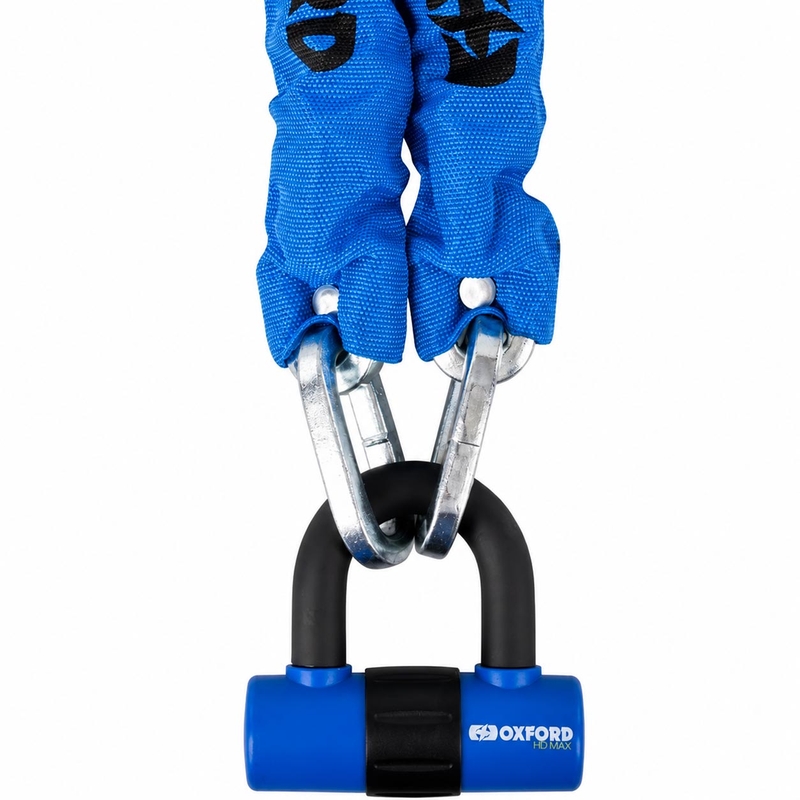 Oxford HD motorcykelkædelås - limited edition blå