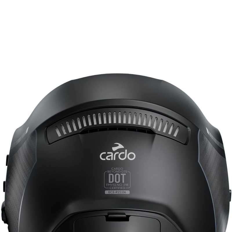 Cardo Beyond GTS fullface motorcykelhjelm, sort