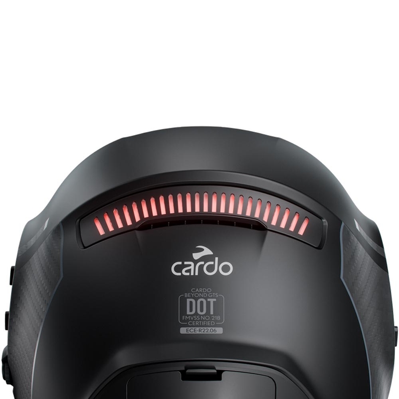 Cardo Beyond GTS fullface motorcykelhjelm, sort