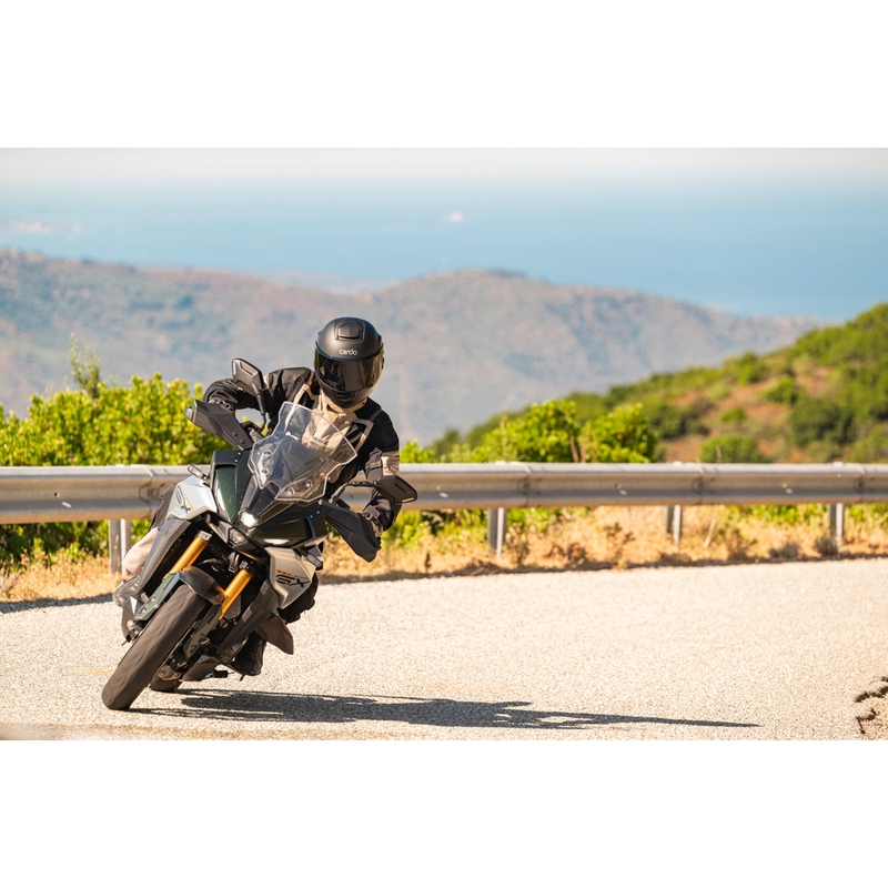 Cardo Beyond GTS fullface motorcykelhjelm, sort