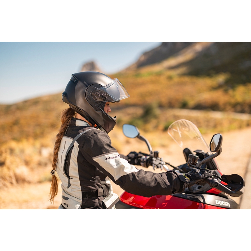 Cardo Beyond GTS fullface motorcykelhjelm, sort