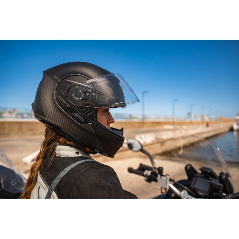 Cardo Beyond GTS fullface motorcykelhjelm, sort