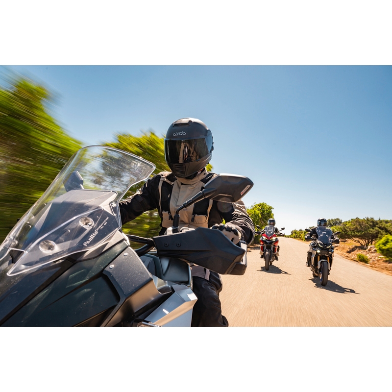 Cardo Beyond GTS fullface motorcykelhjelm, sort