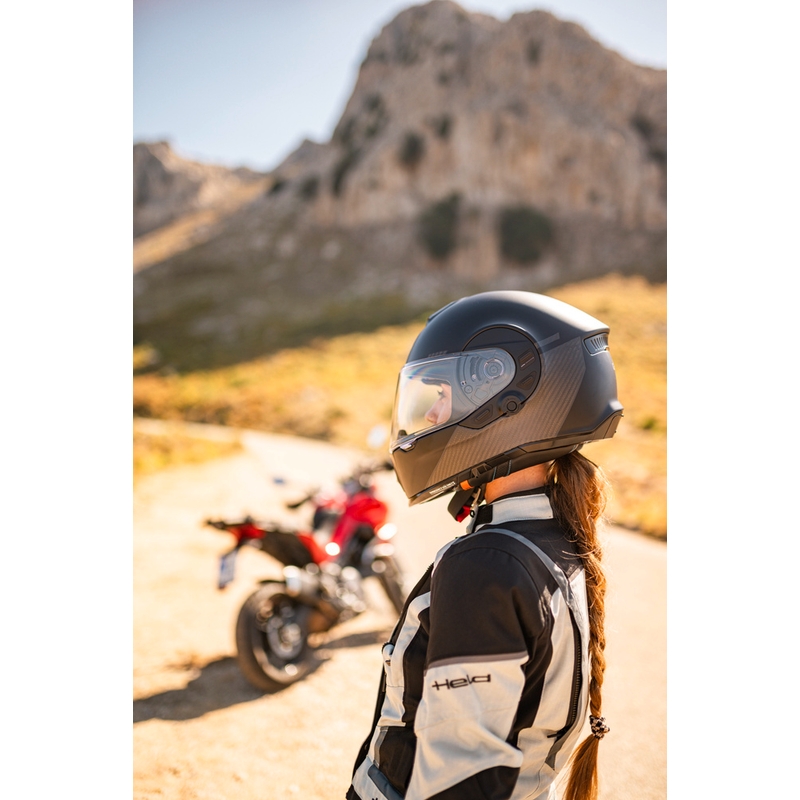 Cardo Beyond GTS fullface motorcykelhjelm, sort