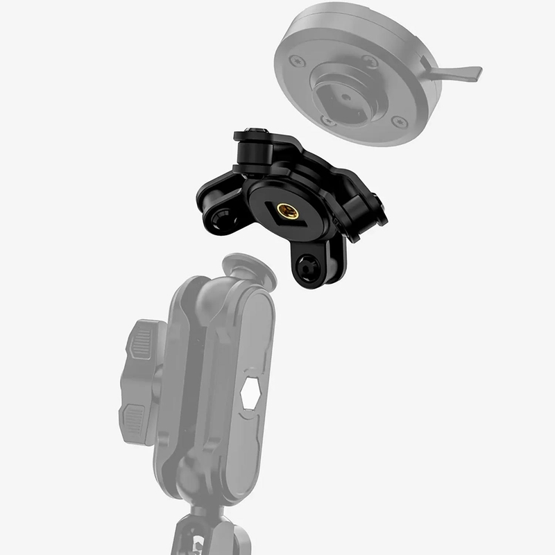 3D polyamid vibrationsdæmper GRxplore JZ1 sort