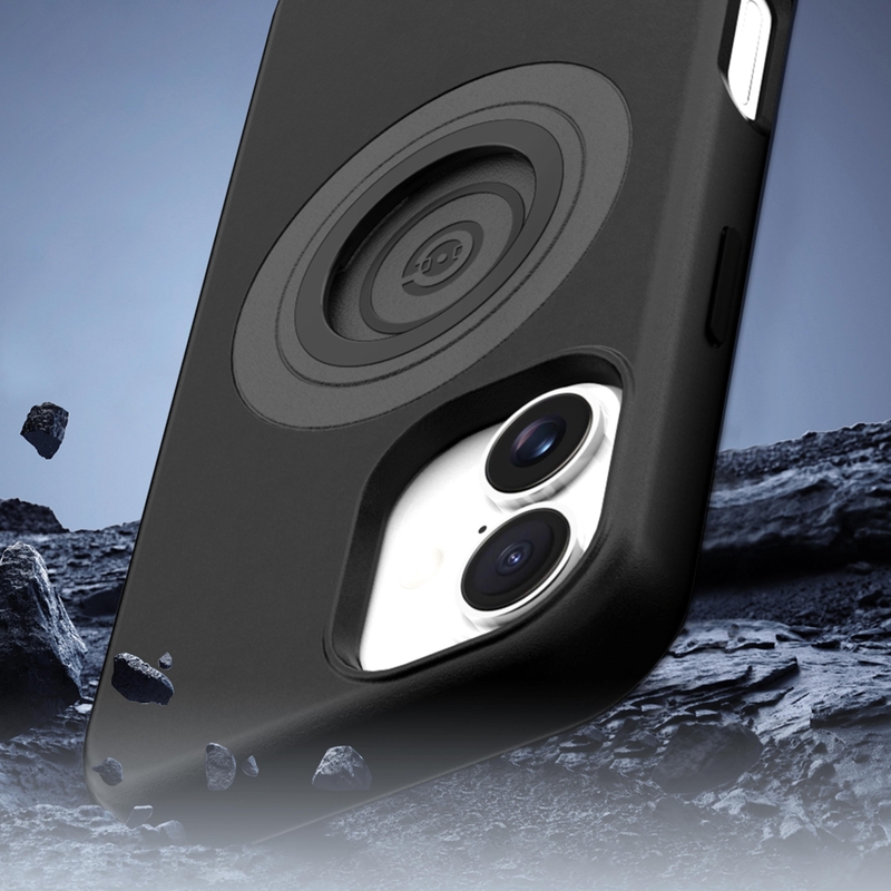 Hurtigudløsende telefoncover til Apple iPhone 16 GRxplore sort
