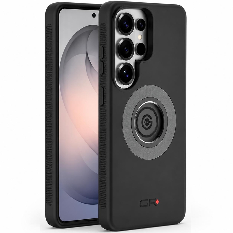 GRxplore Hurtigudløsende Telefoncover til Samsung Galaxy S26 Ultra Sort