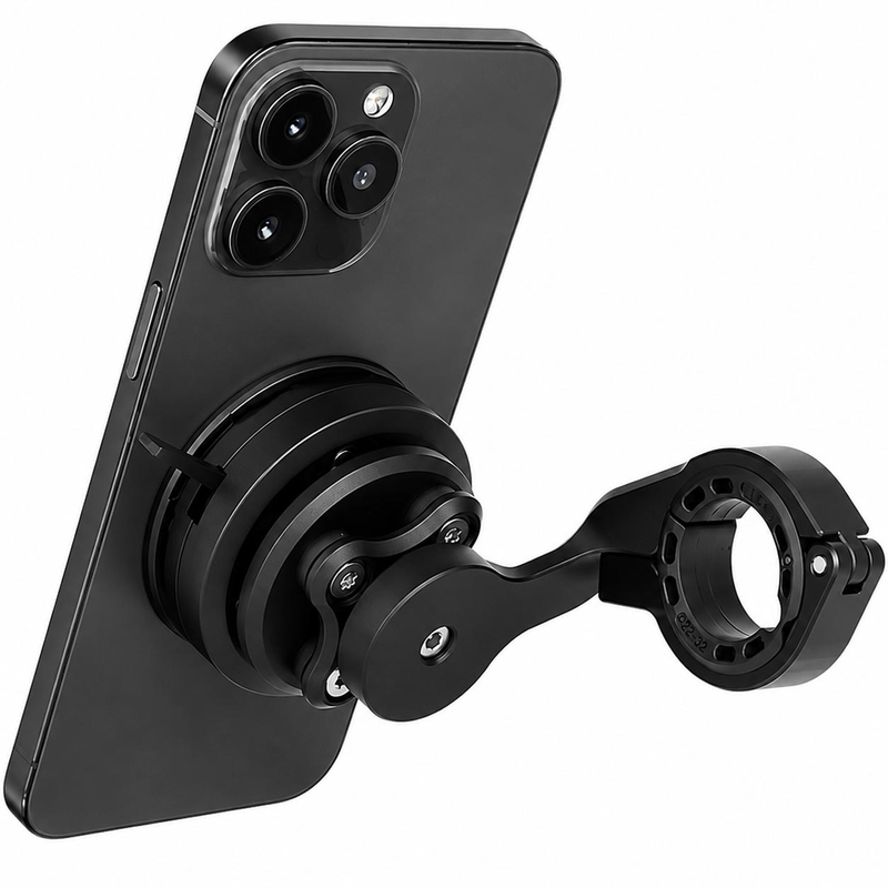 GRxplore MT10 Buet Motorcykel Styr Telefonholder Sort
