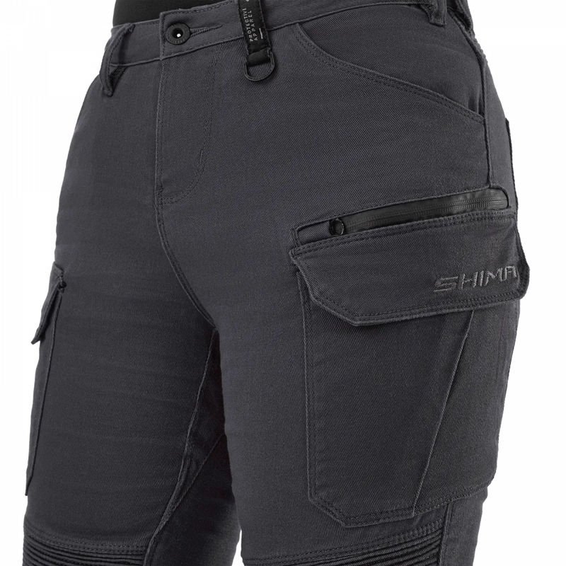 Shima Giro 3.0 dame motorcykelbukser, grå