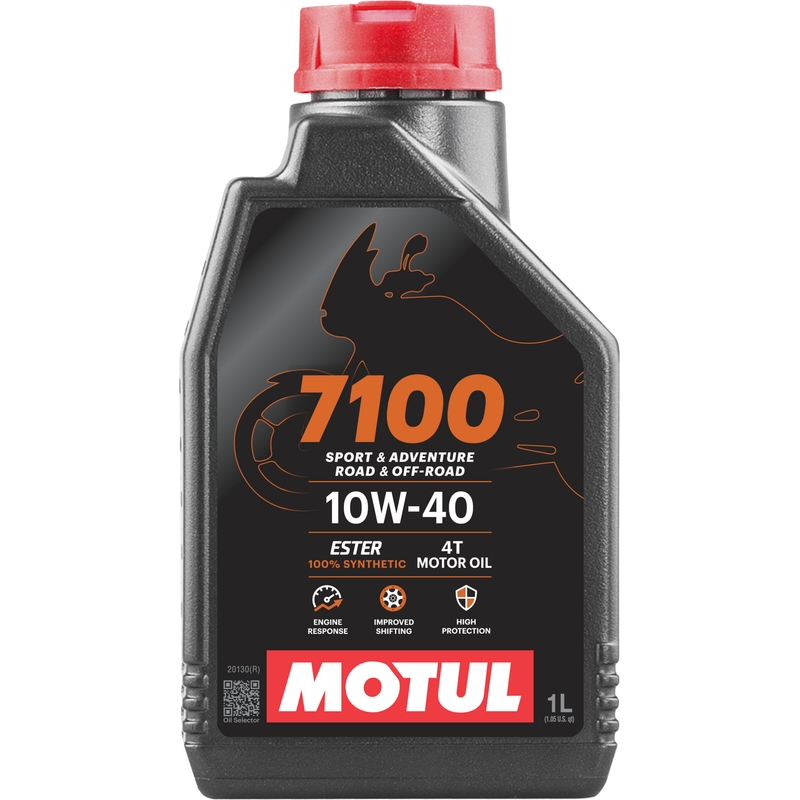 Motul 7100 4T 10W-40 olie 1 l