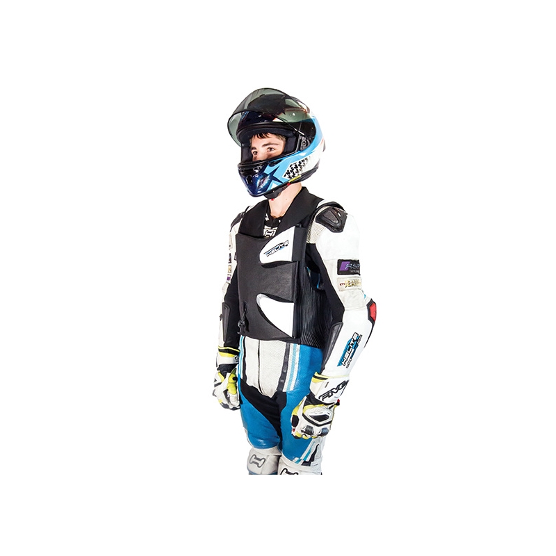 HELITE GP Air 2 airbagvest sort og hvid