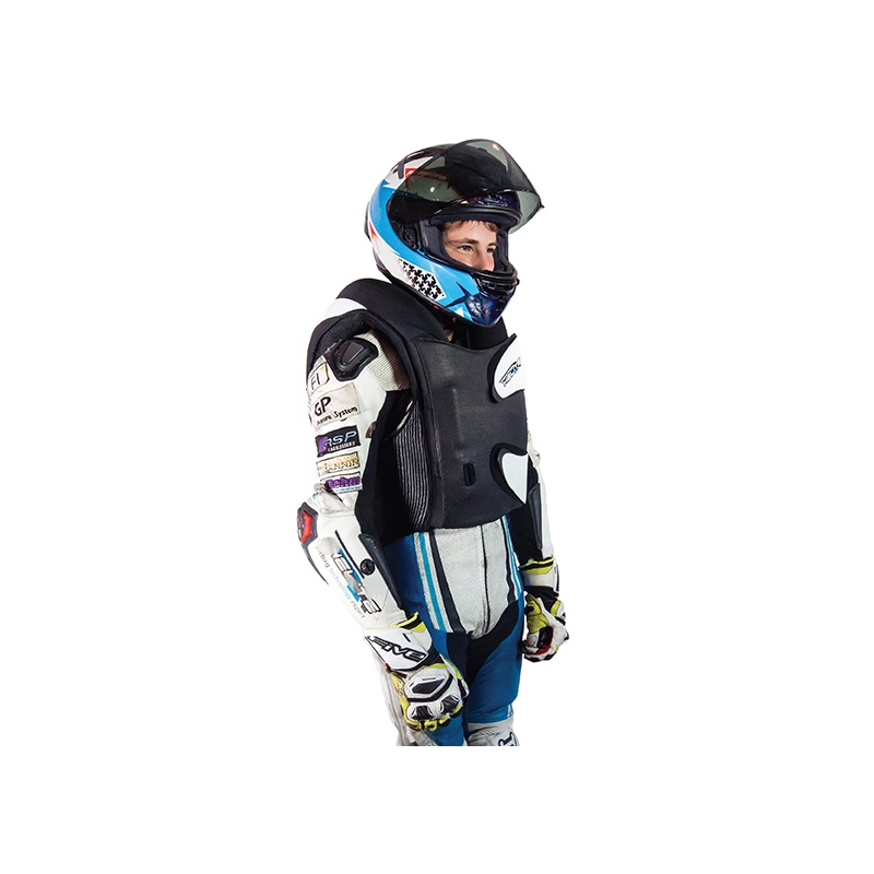 HELITE GP Air 2 airbagvest sort og hvid